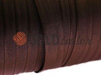 Straight string of trousers 15 mm, color brown 1182