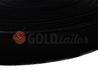 Braid rep 20 mm, 23 mm, 25 mm, black Braid rep 20 mm, 23 mm, 25 mm, black