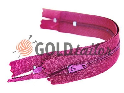 Zipper skirt spiral 18 cm type 2, color 864, wholesale and retail