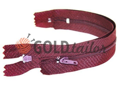 Zipper skirt spiral 18 cm type 2, color 884, wholesale and retail