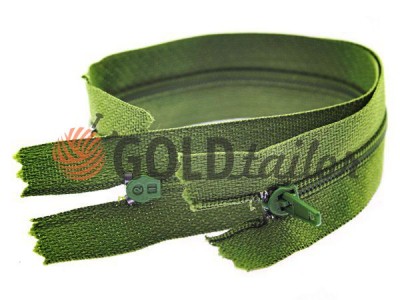 Zipper skirt spiral 18 cm type 2, color 887, wholesale and retail