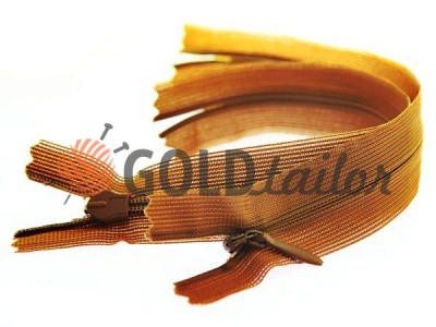 Zipper countersunk spiral 18 cm type 3, color 707, wholesale and retail