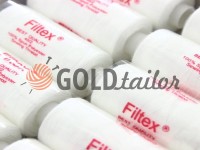 Нитка Filtex 450 ярд, щільність 40/2, колір білий