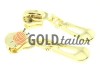 Slider Slider drops metal zipper type 5 color gold buy wholesale