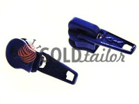 Slider standard for spiral zipper type 5 dark blue 