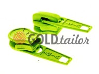 Slider standard for spiral zipper type 5 green 