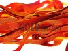 Elastic band textile thick orange 10 mm leght 25 m wholesale and retail