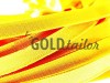 Elastic band textile thick yellow 10 mm leght 25 m wholesale and retail