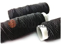 Thread elastic black 10 m