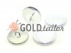 Button under the tight leg on a metal nickel wholesale and retail 10 pcs