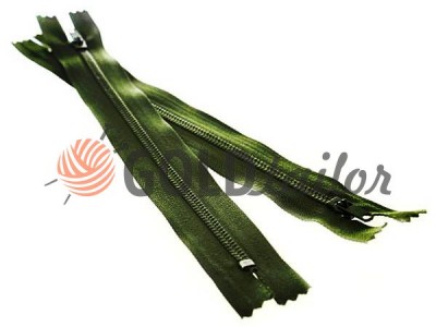 Zipper Trousering 19 cm tractor type 3, wholesale and retail of olive 263s