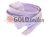 Zipper tractor type 5 one slider 40 cm - 100 cm, color violet 017